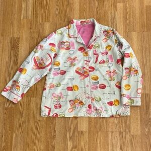 Nick & Nora Macaron Pajama Top
